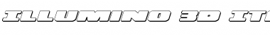 Download Illumino 3D Italic Font