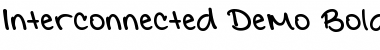 Interconnected Demo Font