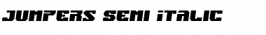 Download Jumpers Semi-Italic Font