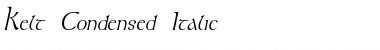 Kelt-Condensed Italic