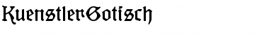 Download KuenstlerGotisch Font