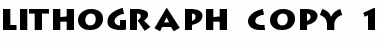 Lithograph Regular Font