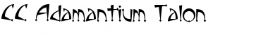 CC Adamantium Talon Font