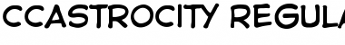 CCAstroCity Regular Font