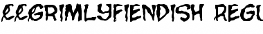 Download CCGrimlyFiendish Font