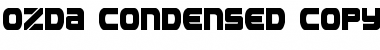 Download Ozda Condensed Font
