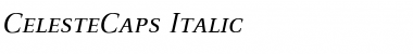 CelesteCaps Italic