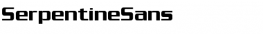 SerpentineSans Regular Font