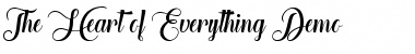 Download The Heart of Everything Demo Font