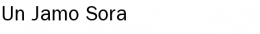 Download UnJamoSora Font