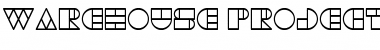 WAREHOUSE PROJECT Regular Font