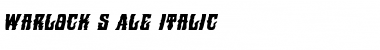 Download Warlock's Ale Italic Font