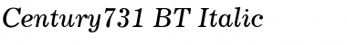 Century731 BT Italic