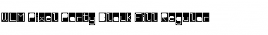 Download WLM Pixel Party Black Fill Font
