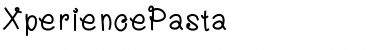 XperiencePasta Font