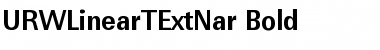 URWLinearTExtNar Font