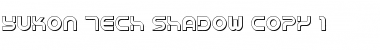 Yukon Tech Shadow Font