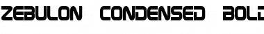 Zebulon Condensed Font