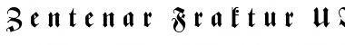 Zentenar Fraktur UNZ1L Bold Italic