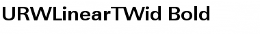 URWLinearTWid Font