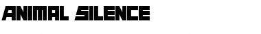 Download Animal Silence Font