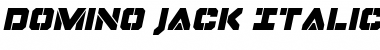 Download Domino Jack Italic Font