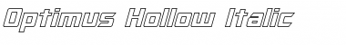 Optimus Hollow Font