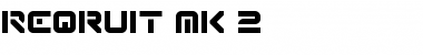 Download Reqruit Mk 2 Font