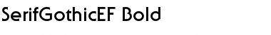 Download SerifGothicEF-Bold Font