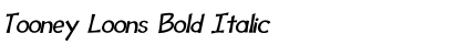 Tooney Loons Bold Italic