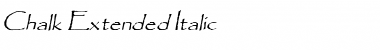 Chalk-Extended Italic