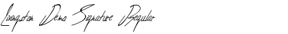 Download Livingston Demo Signature Font