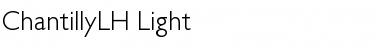 ChantillyLH Light Font