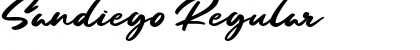 Sandiego Regular Font