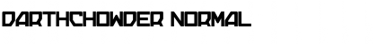 DARTHCHOWDER normal Font