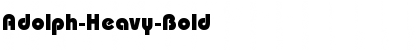 Download Adolph-Heavy-Bold Font