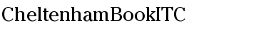 CheltenhamBookITC Font