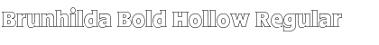 Download Brunhilda Bold Hollow Font