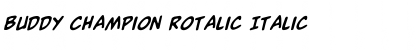 Download Buddy Champion Rotalic Font