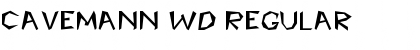 Download Cavemann Wd Font