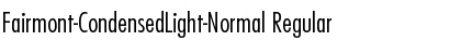 Download Fairmont-CondensedLight-Normal Font