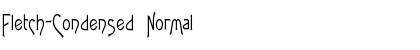 Fletch-Condensed Font