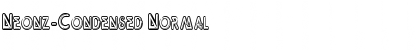 Neonz-Condensed Normal Font