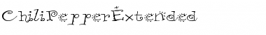 Download ChiliPepperExtended Font