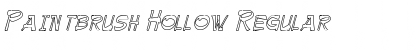 Download Paintbrush Hollow Font