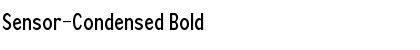 Sensor-Condensed Bold