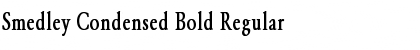 Download Smedley Condensed Bold Font
