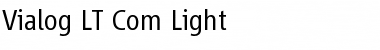 Vialog LT Com Font