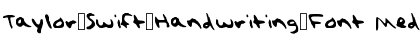 Download Taylor_Swift_Handwriting_Font Font