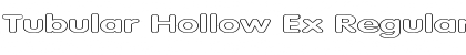 Download Tubular Hollow Ex Font